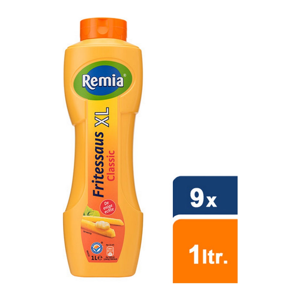 Remia Fritessaus XL Classic 9x 1 ltr