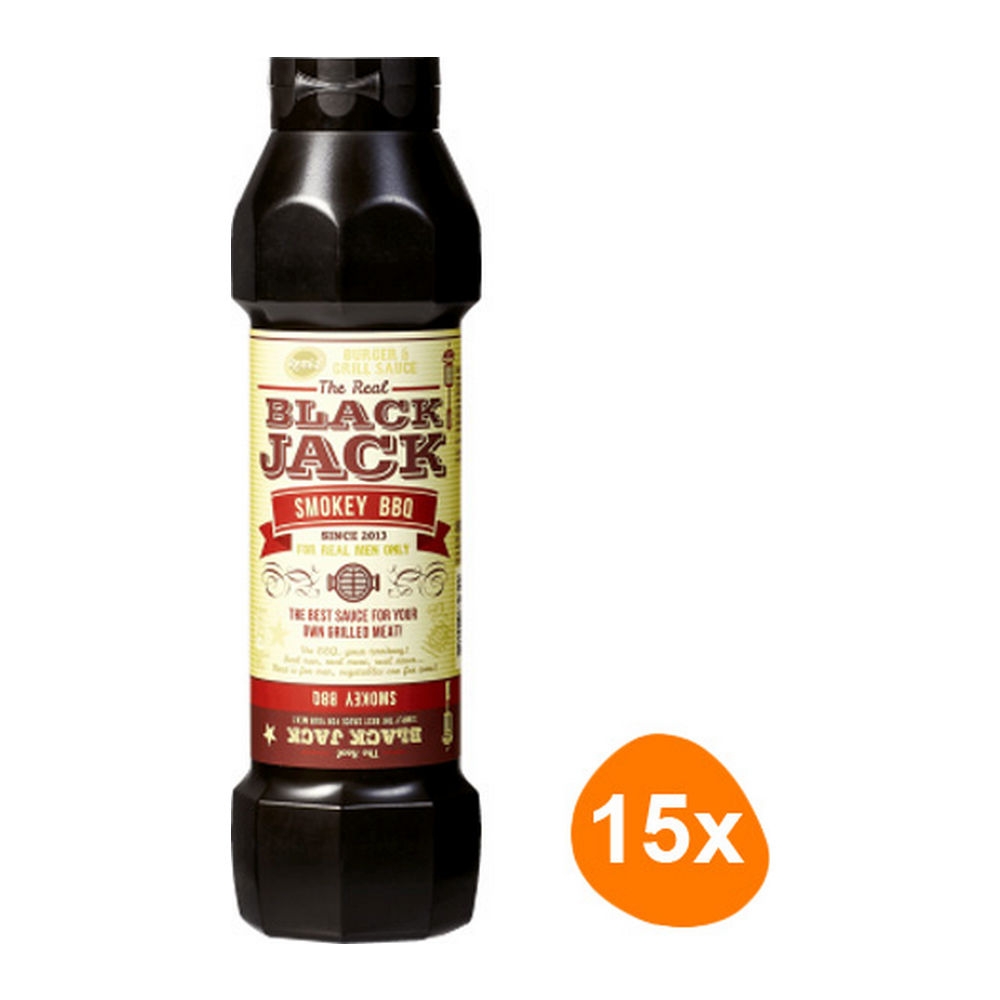 Remia Burger Grill Black Jack Smokey BBQ 15X 800ml