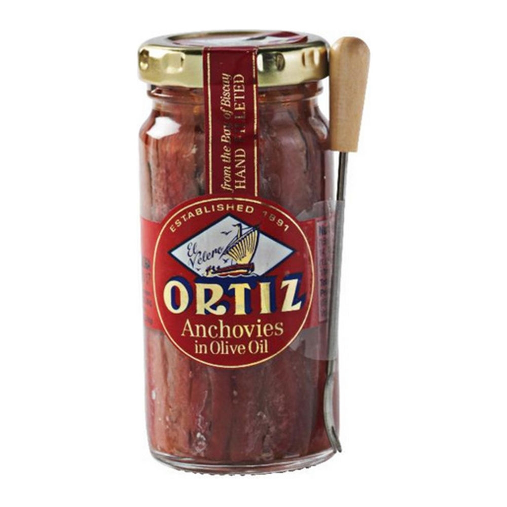 Ortiz Ansjovis filets in olijfolie 95g
