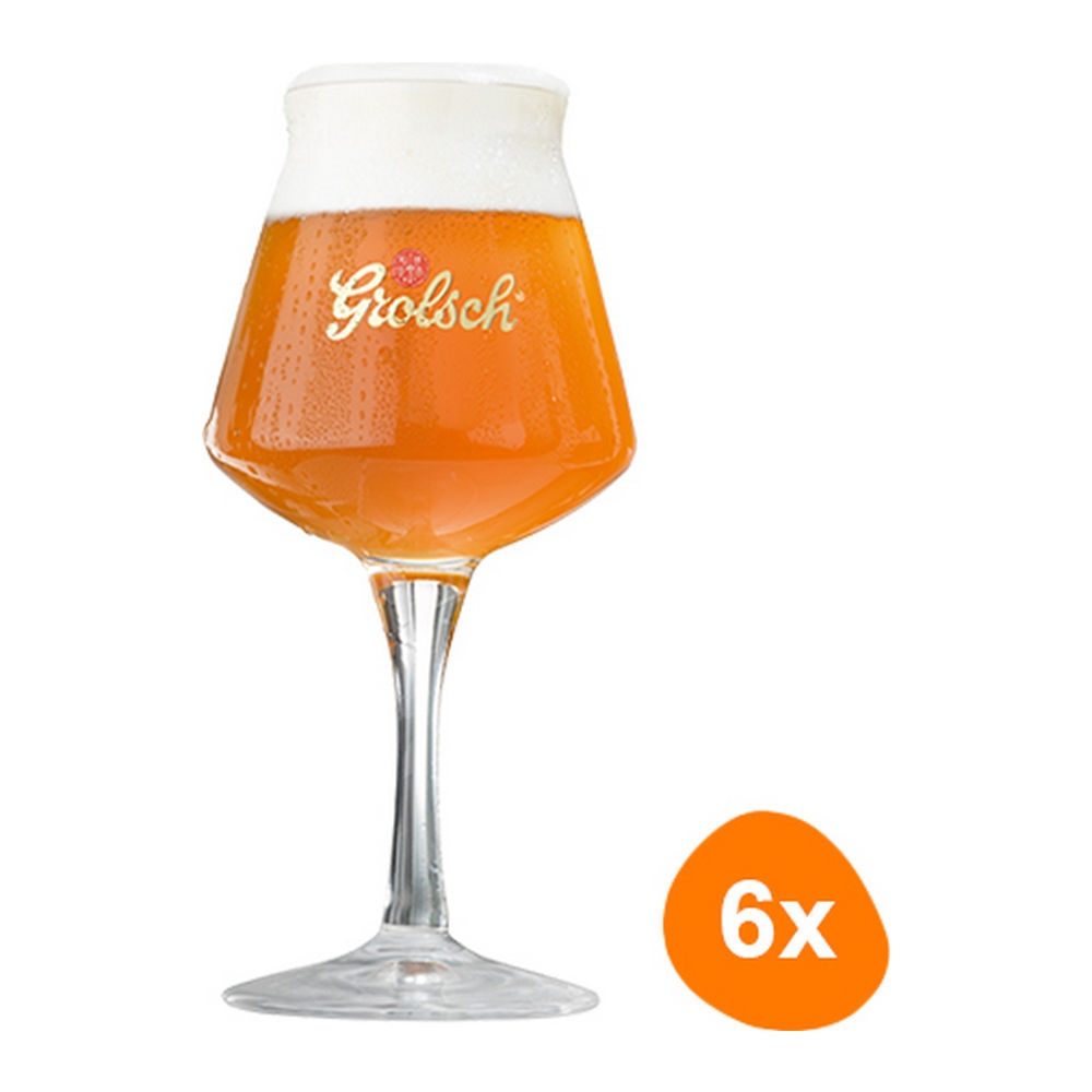Grolsch - Speciaalbier glas 330ml - 6 stuks afbeelding 1