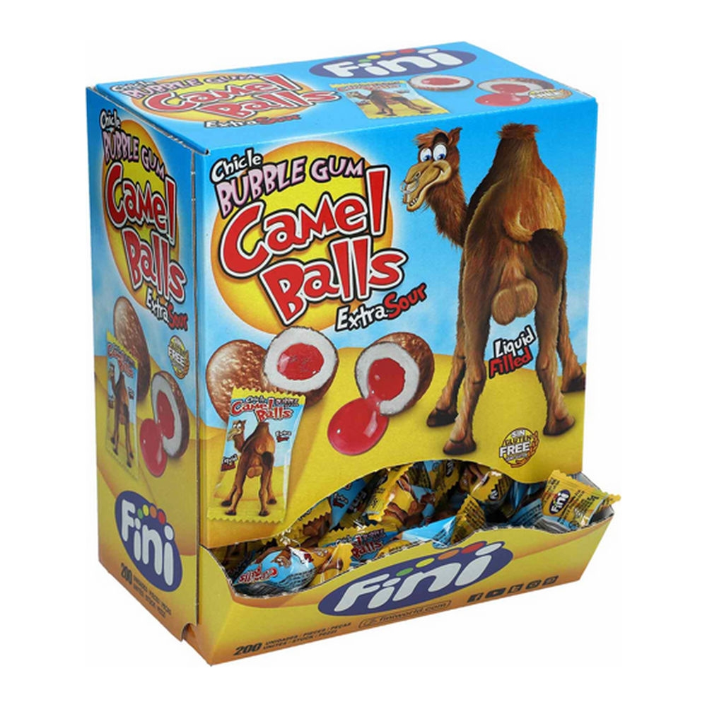 Fini Camel Balls Bubble Gum 200 stuks