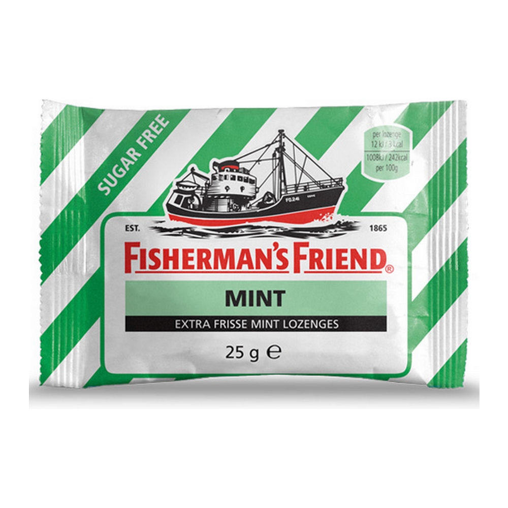 Fishermanapos s Friend Mint suiker vrij 24x25gr