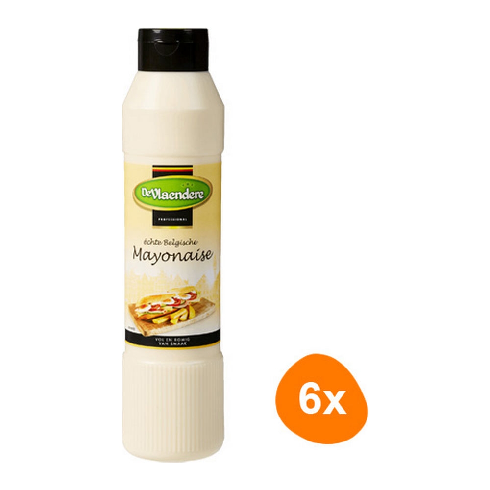 DeVlaendere Mayonaise 6x 1 ltr