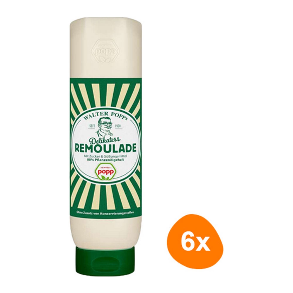 Popp Delicate remoulade 6x 650ml