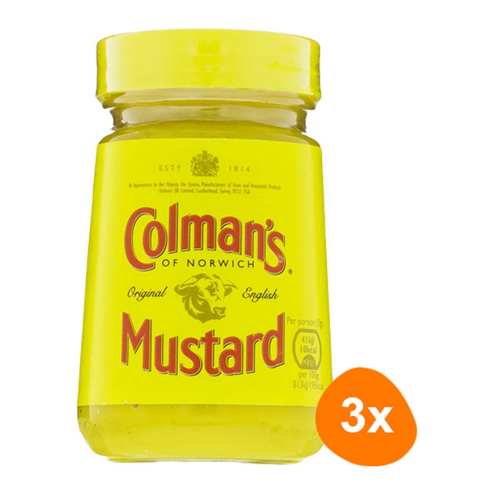 Colmanapos s Engelse Mosterd 3x 100g