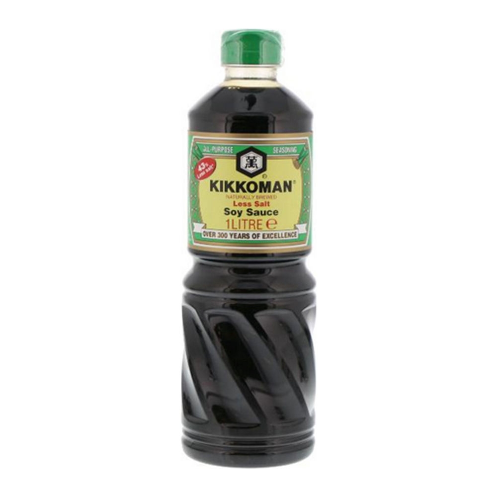 Kikkoman Sojasaus Minder zout 1 ltr