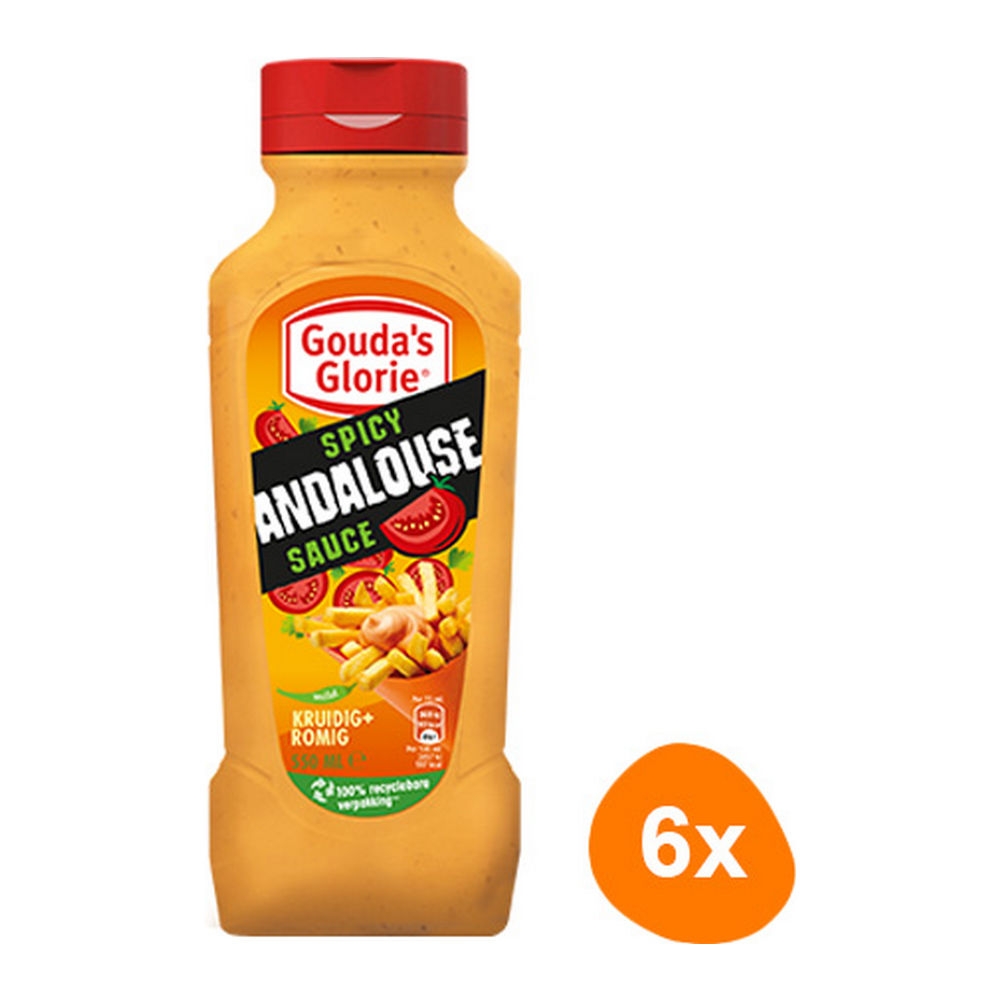 Goudaapos s Glorie Spicy Andalouse Sauce 6x 550ml