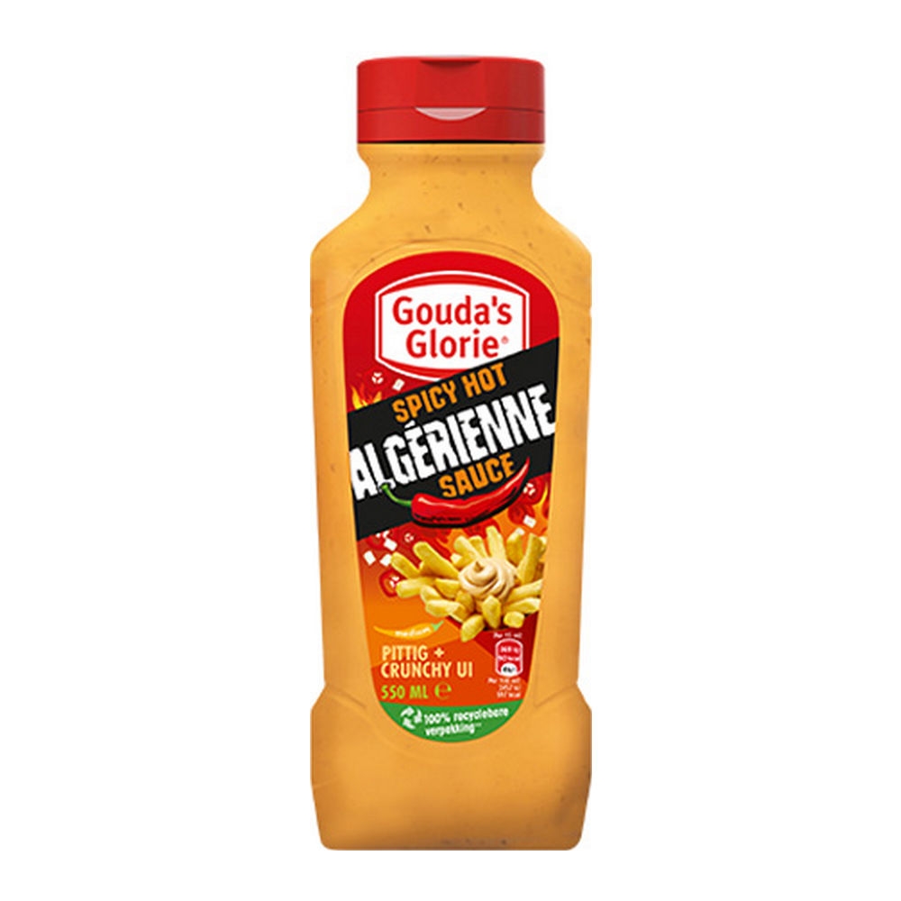 Goudaapos s Glorie Spicy Hot Algerienne Sauce 550ml
