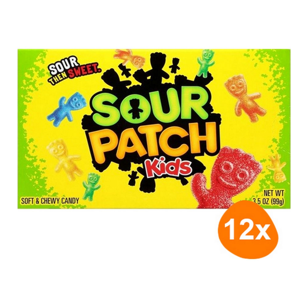 Sour Patch Kids Original Theaterbox 12 stuks