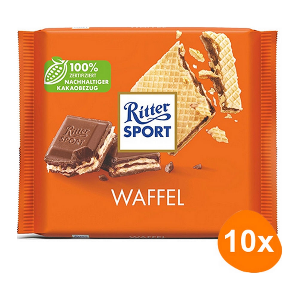 Ritter Sport Wafel 10x 100g