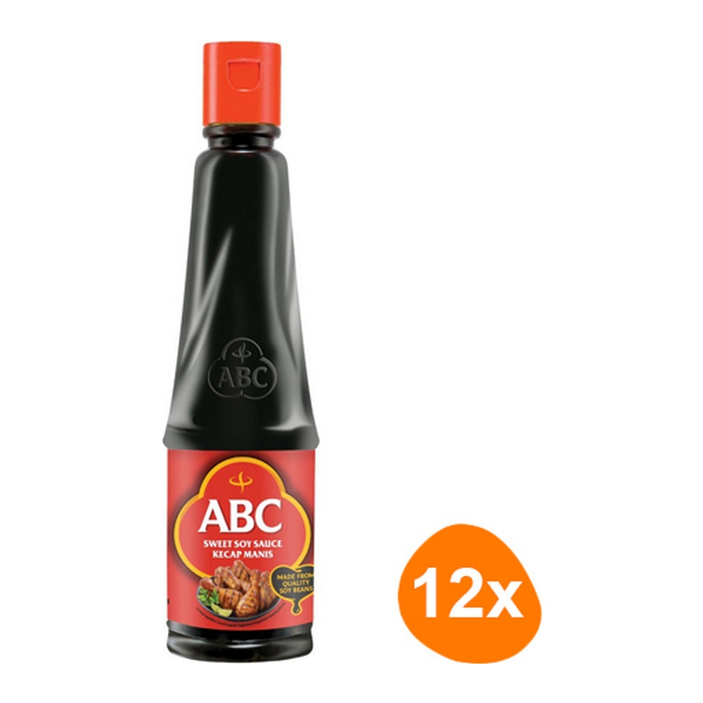 ABC Zoete Sojasaus Ketjap Manis 12x 600ml