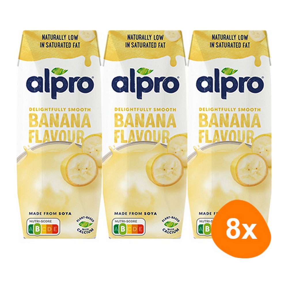 Alpro Soja Drink Banaan 8x 3x 250ml