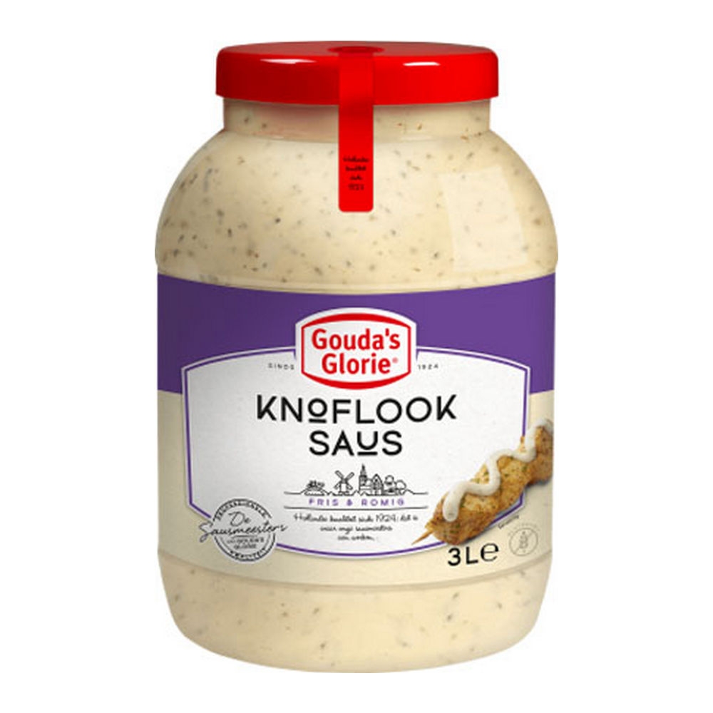 Goudaapos s Glorie Knoflooksaus 3 ltr