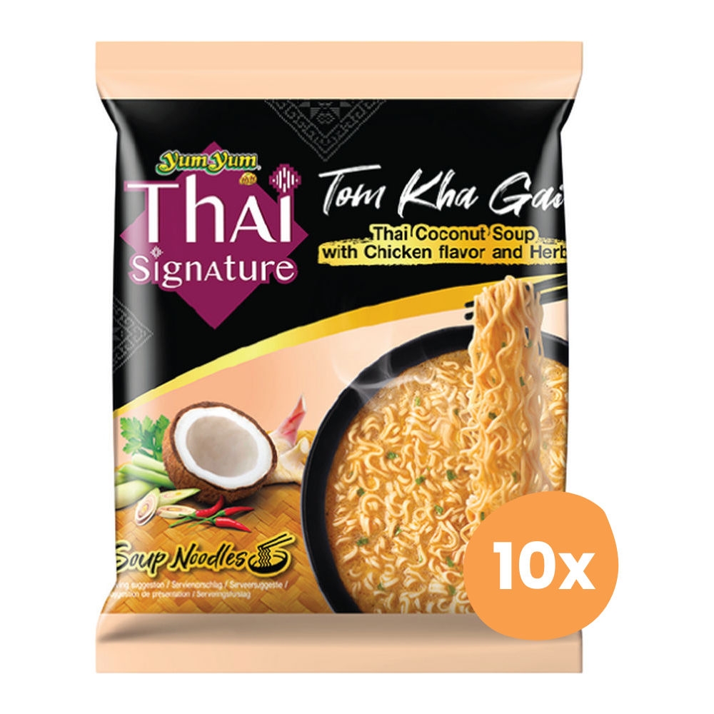 Yum Yum | Tom Kha Gai Noedels Zakje | 10 x 100 gram