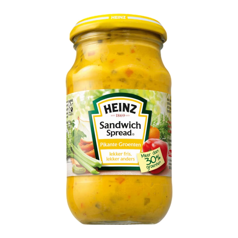 Heinz - Sandwich Spread Pikante Groenten - 3x 303g