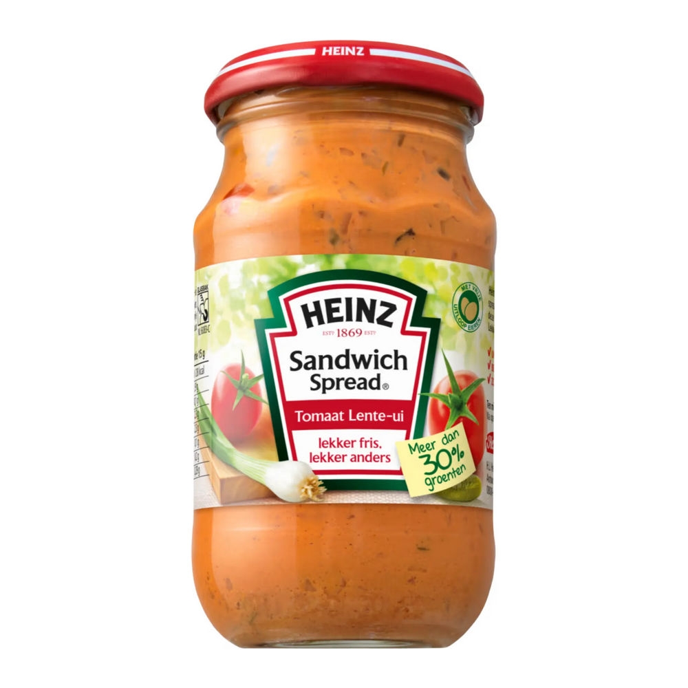 Heinz - Sandwich Spread Tomaat Lente-ui - 3x 303g