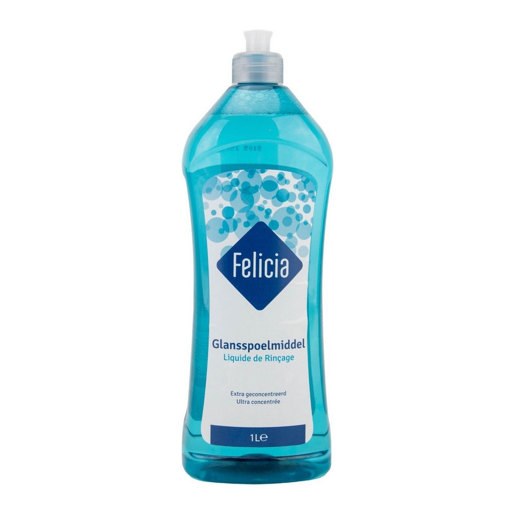 Felicia Glazenspoelmiddel - 3x 1ltr afbeelding 1