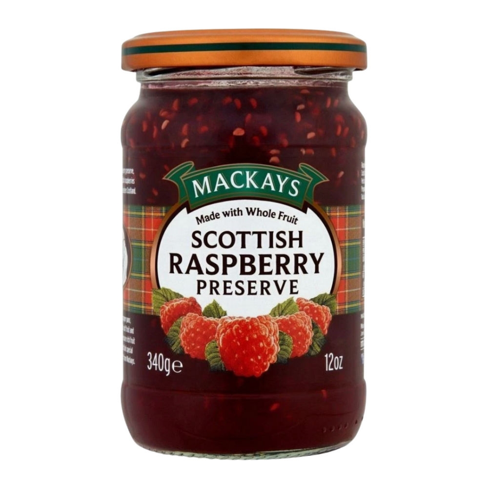 Mackays - Scottish Raspberry Preserve - 6x 340g