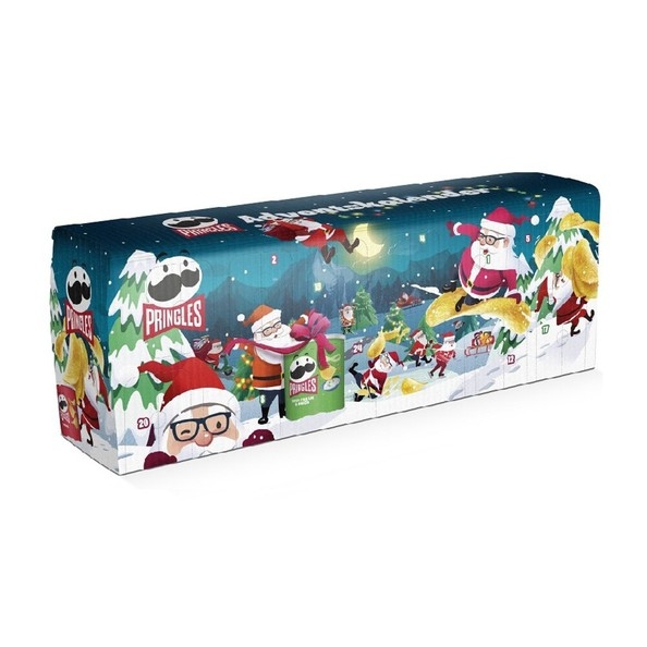Pringles - Adventskalender Donkerblauw - 1085 gram