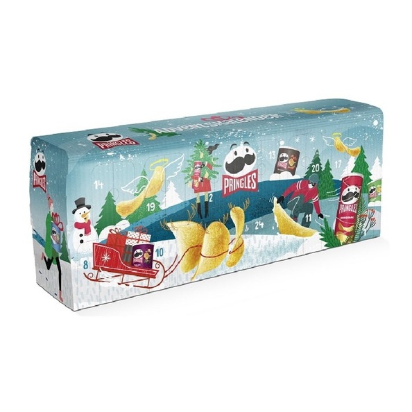 Pringles - Adventskalender Lichtblauw - 1085 gram