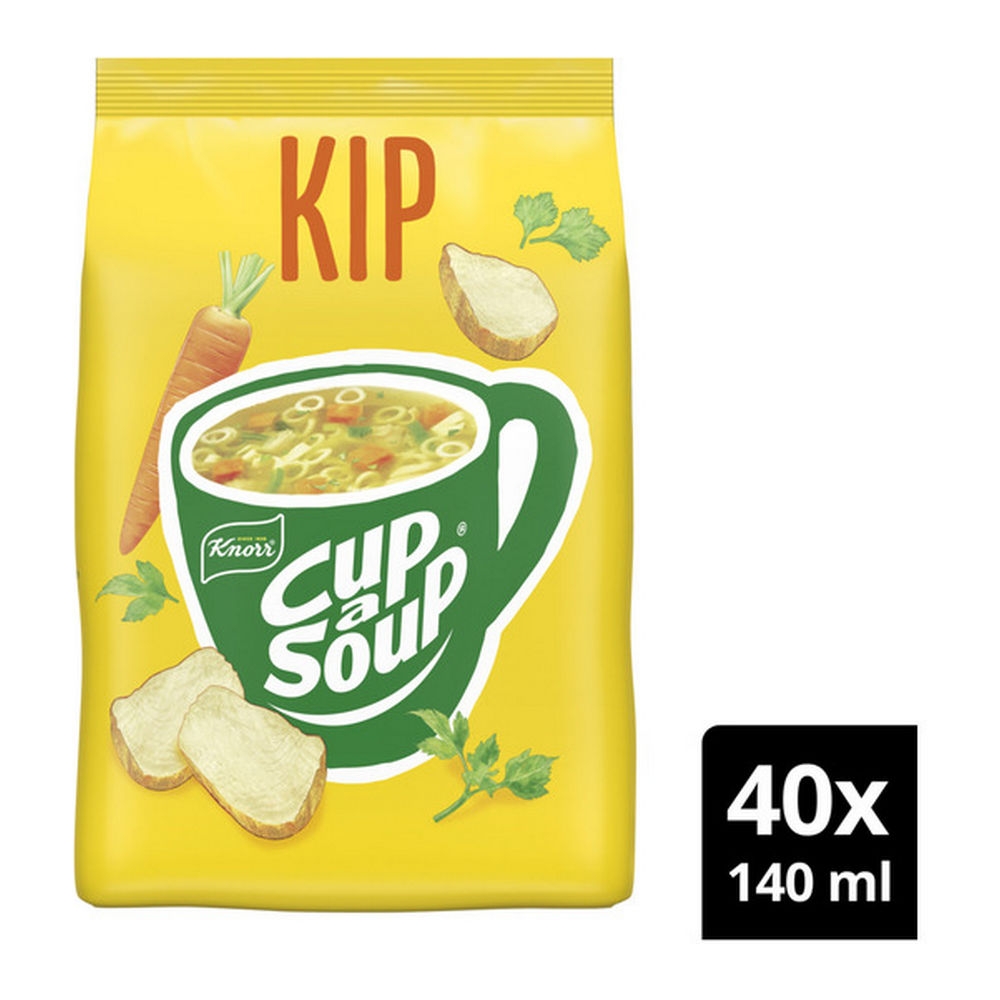 Knorr - Vending Cup-A-Soup Kip - 4 x 40 porties