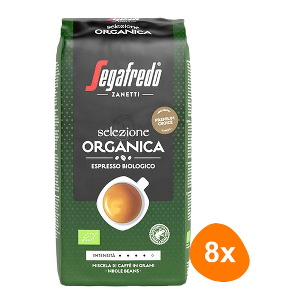 Segafredo - Selezione Organica Bonen - 8x 1kg