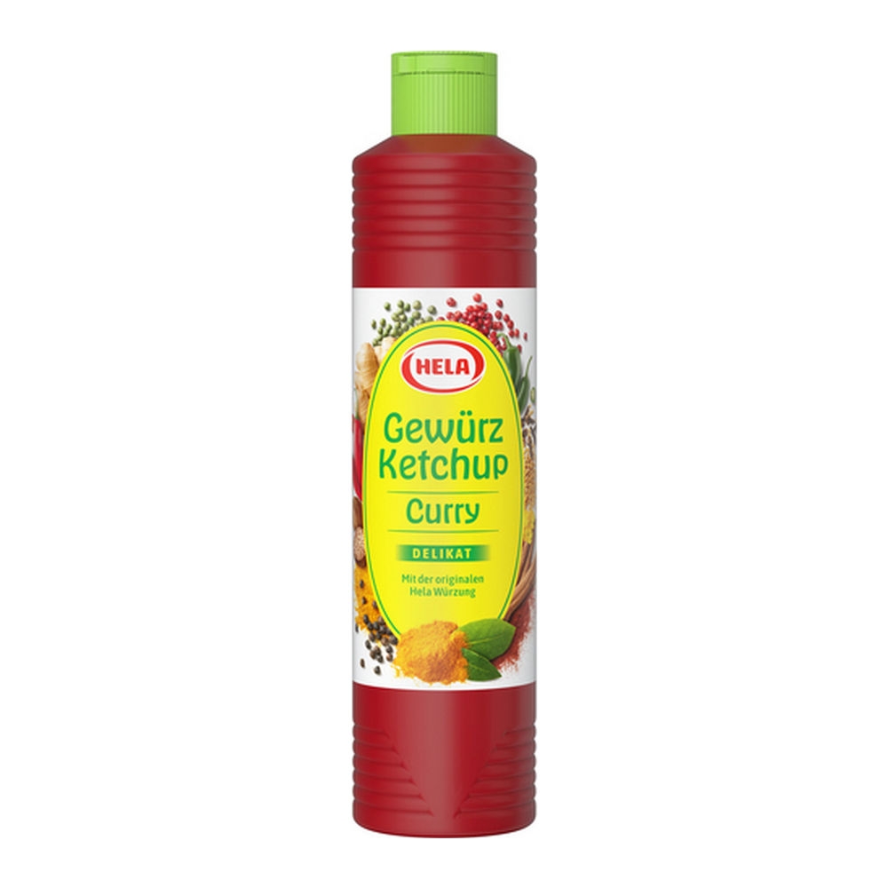 Hela Curry Gew�rzketchup Delikat 12x 800ml
