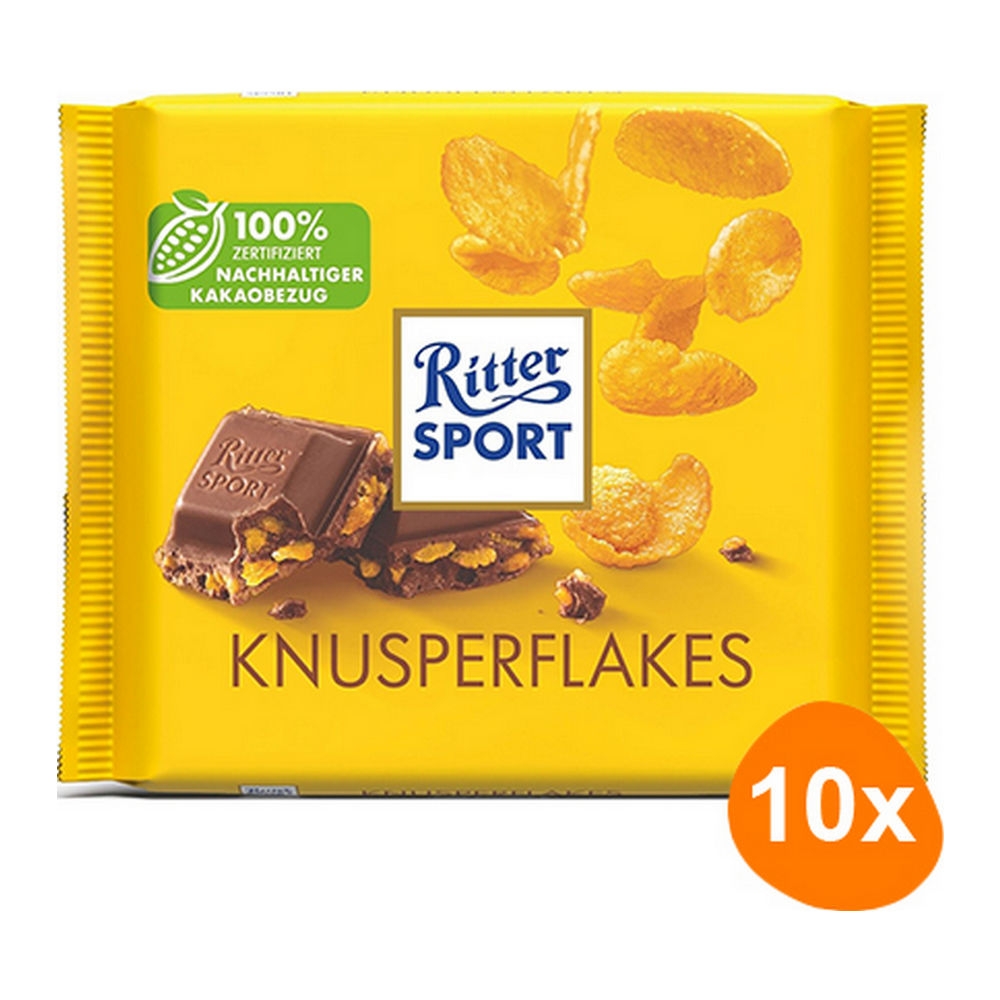 Ritter Sport Cornflakes 10x 100g