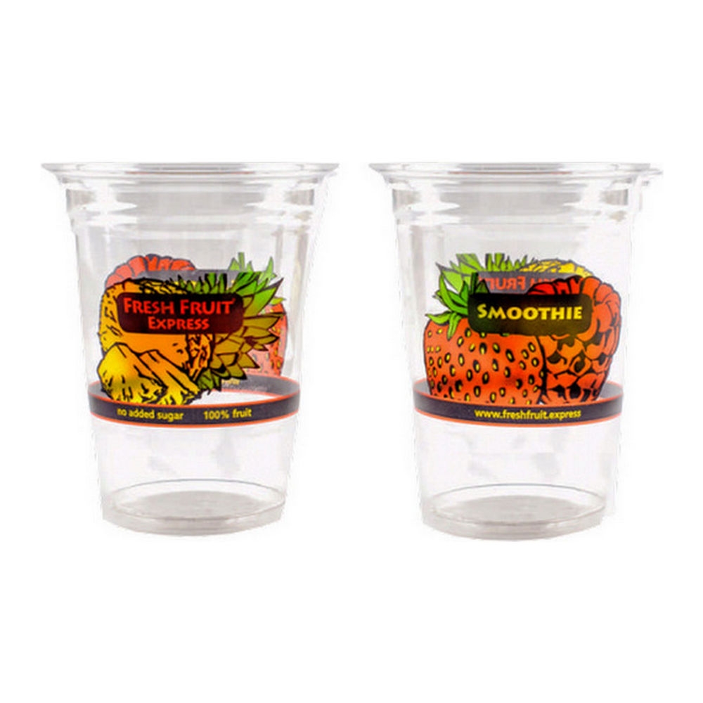 Fresh Fruit Express - Smoothiebeker RPET - 50x 400ml afbeelding 1