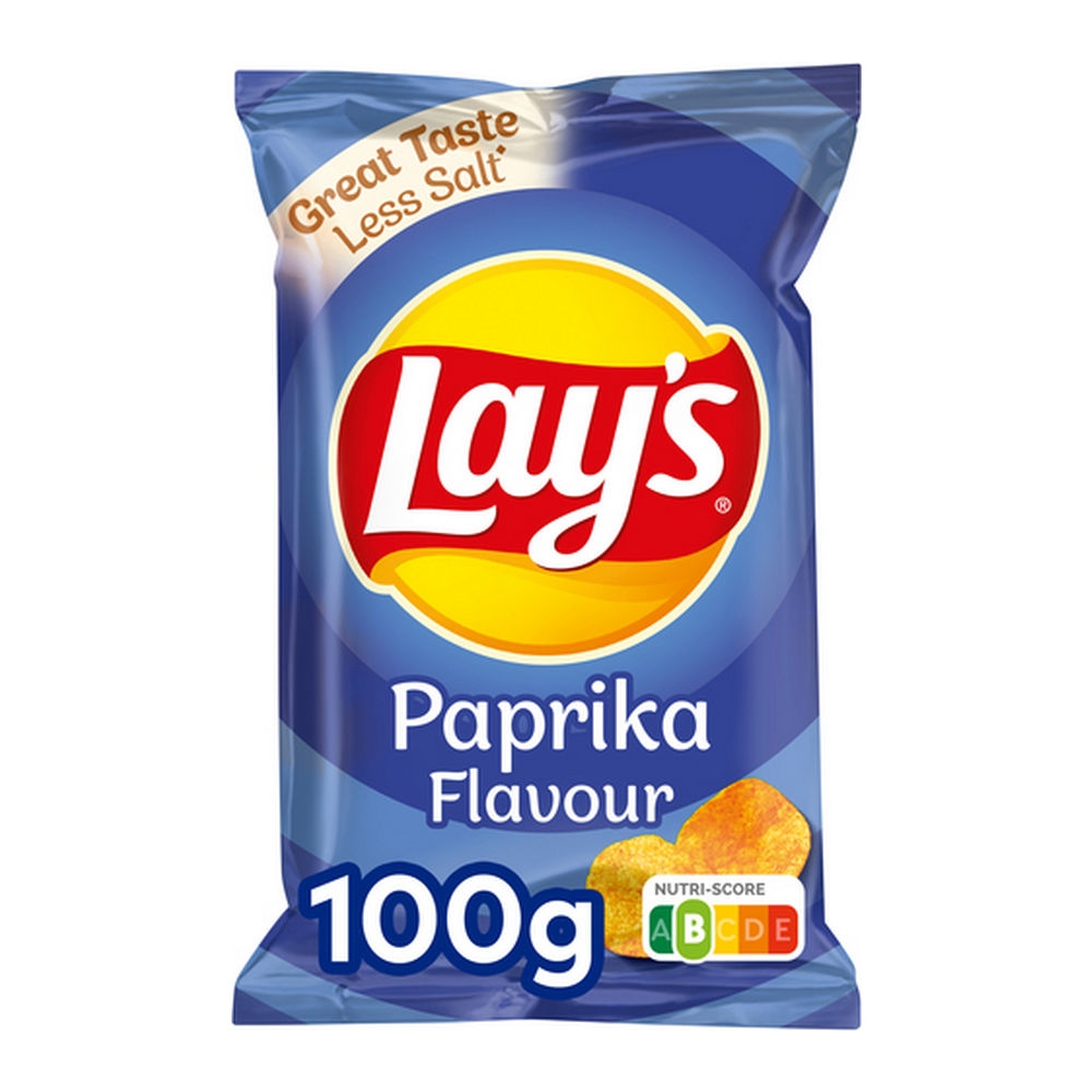 Layapos s Chips Paprika 12x 100g