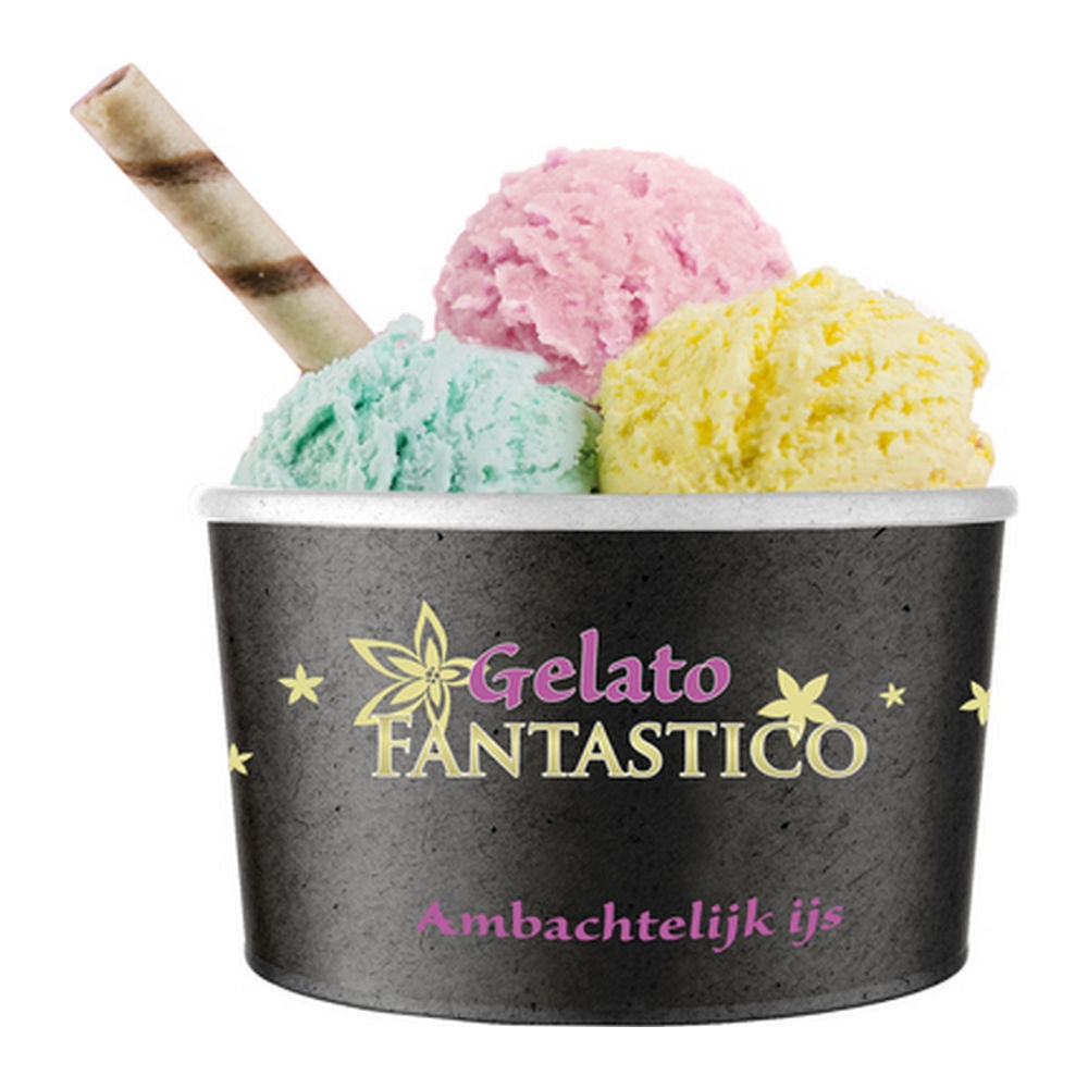 Gelato Fantastico - Beker - 50x 120ml afbeelding 1