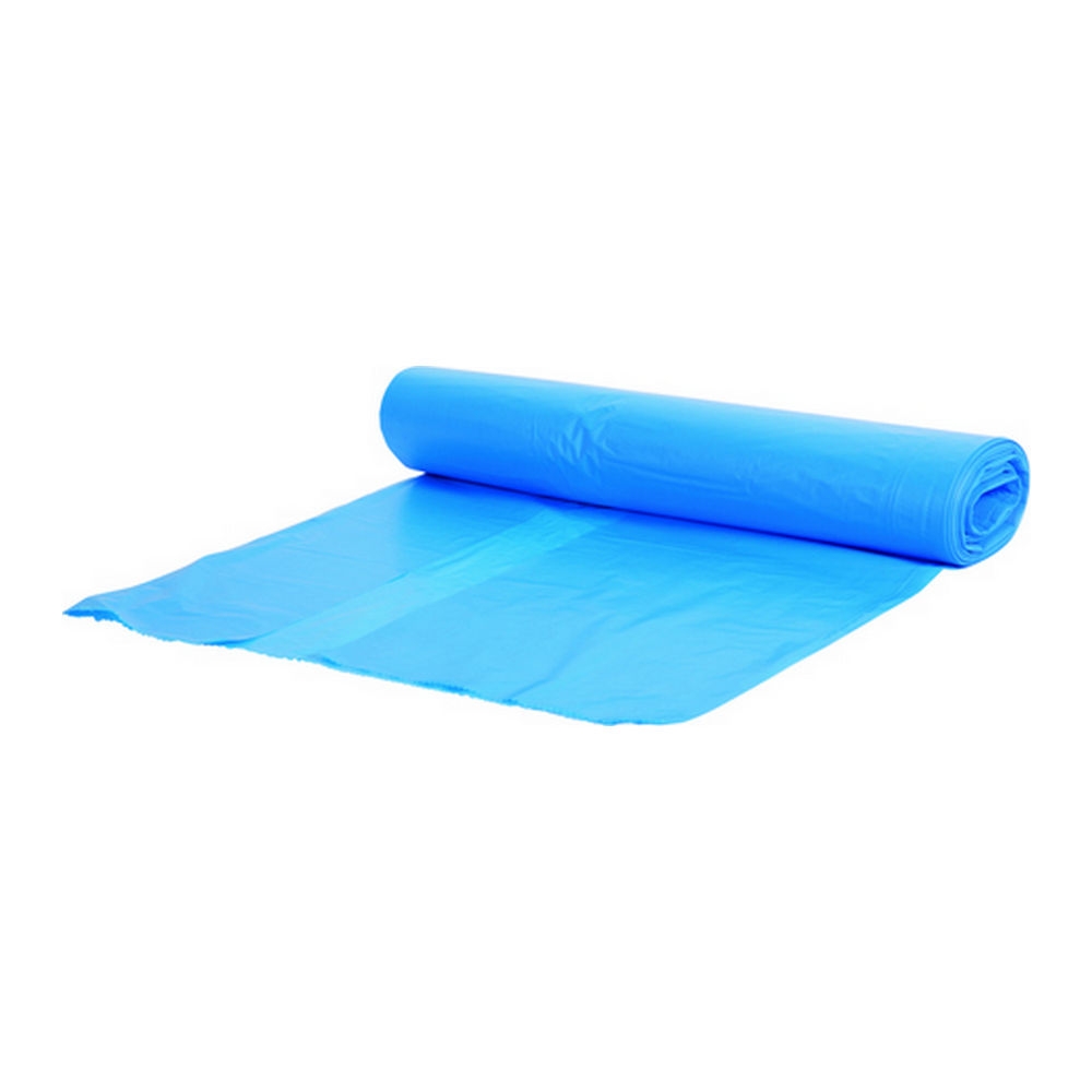 Afvalzak - Blauw 70x110cm T30 Per Rol - Per stuk afbeelding 1