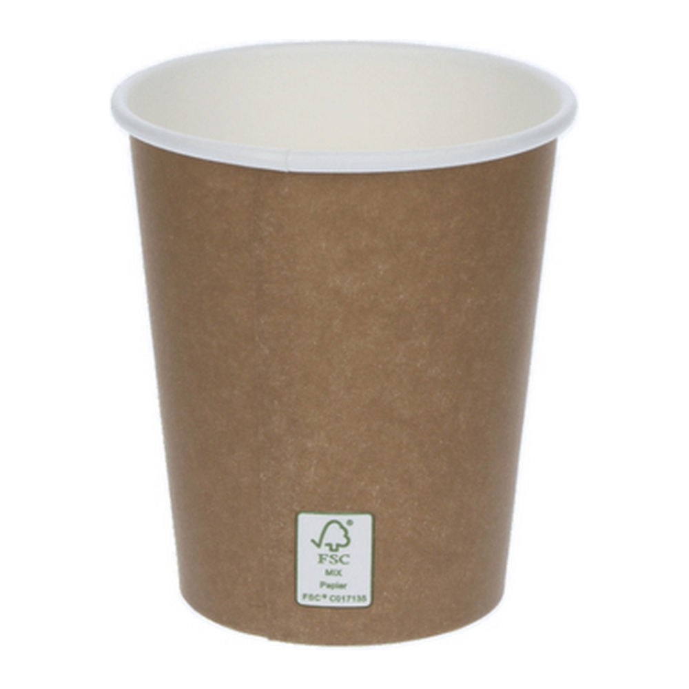 Kartonnen - Beker Kraft FSC 230cc - 1000 stuks afbeelding 1
