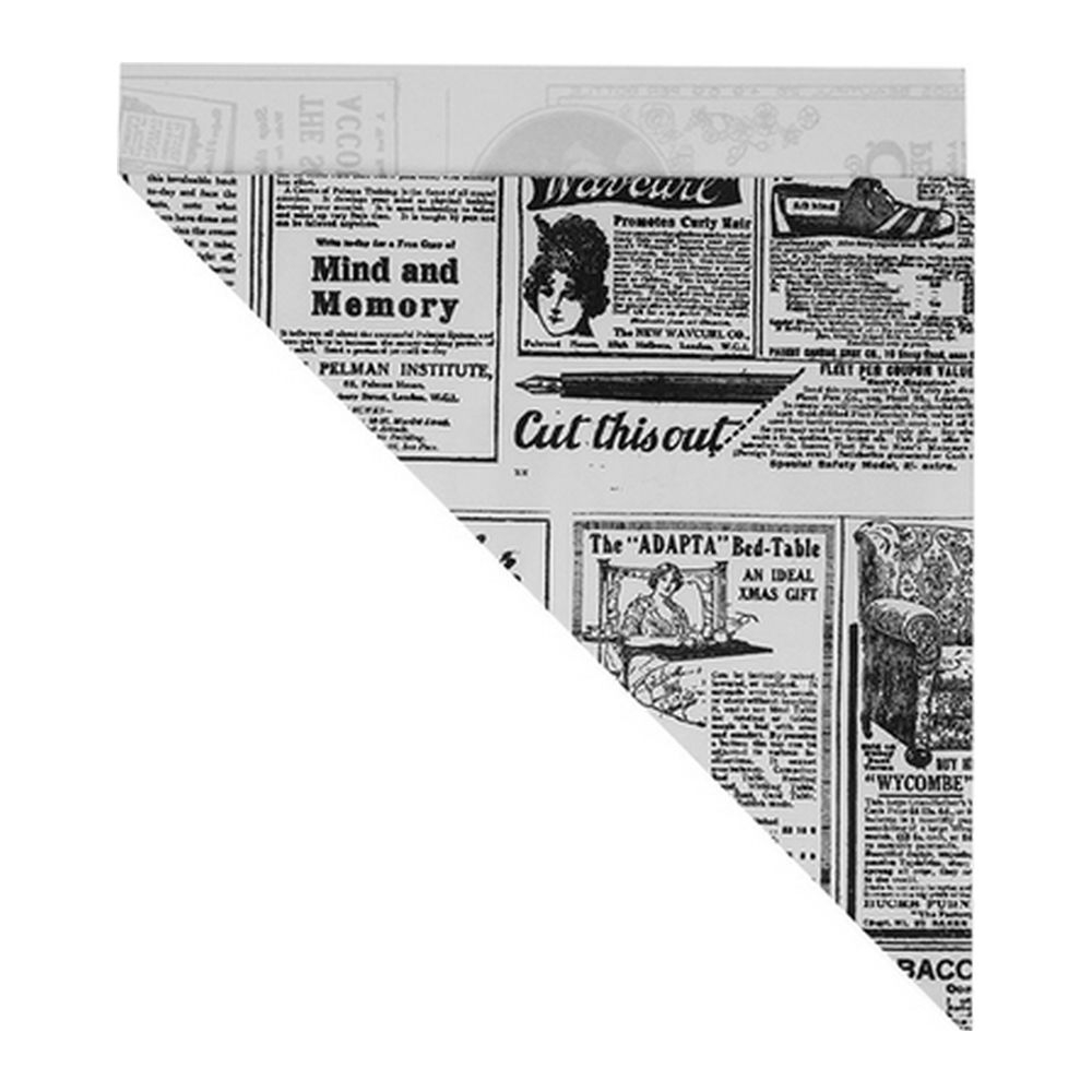 Puntzakken - K17 Krant Vetvrij Papier - 2000 stuks afbeelding 1