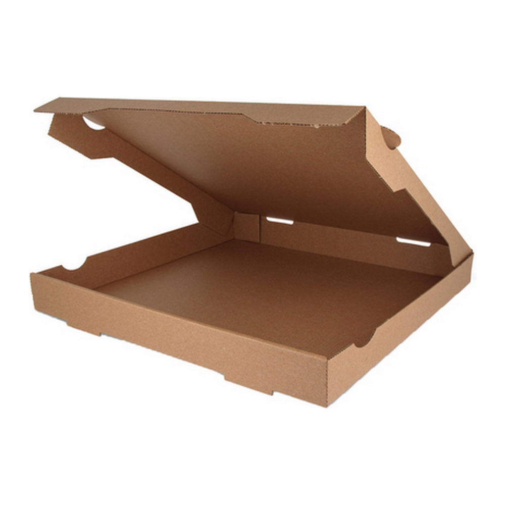 Pizzadozen - 32x32x4.2cm Kraft - 100 stuks afbeelding 1