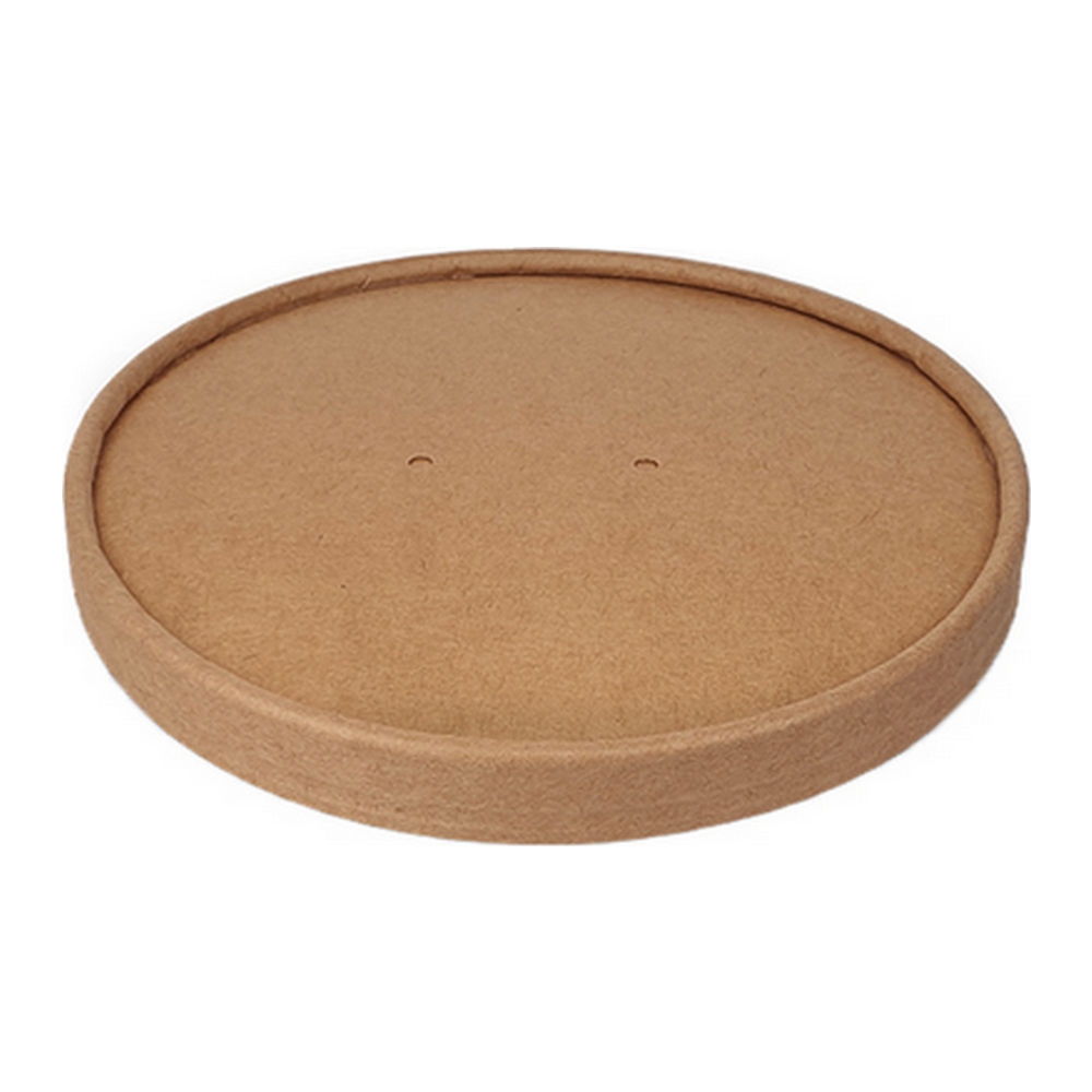 Deksel - Saladebowl 148mm Kraft - 300 stuks afbeelding 1
