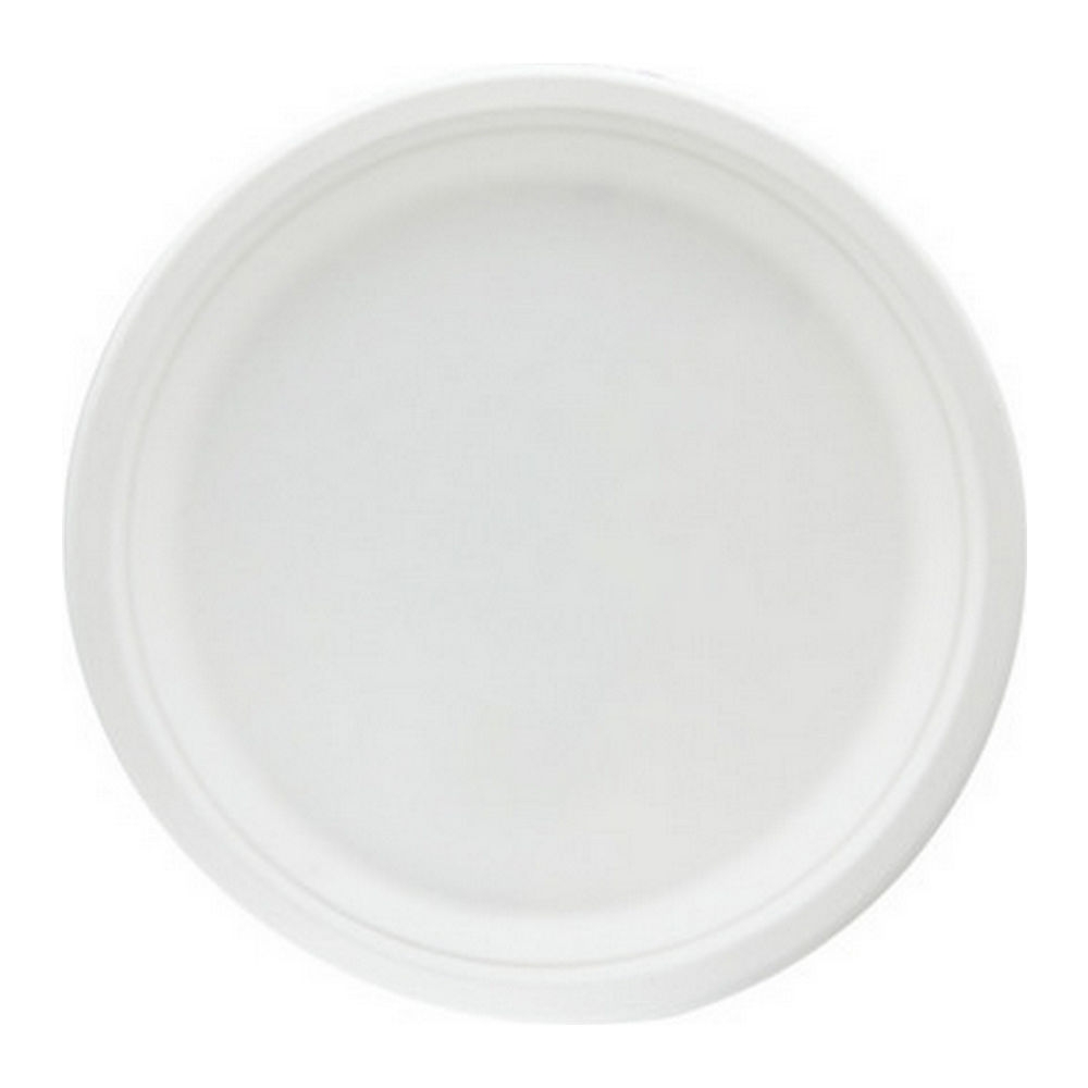 Bord - Rond Suikerriet 26cm - 500 stuks afbeelding 1
