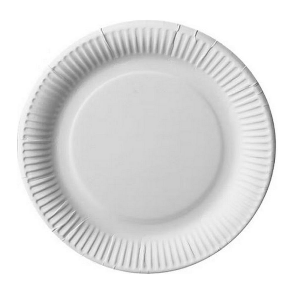 Borden - Rond Wit Karton 23cm - 100 stuks