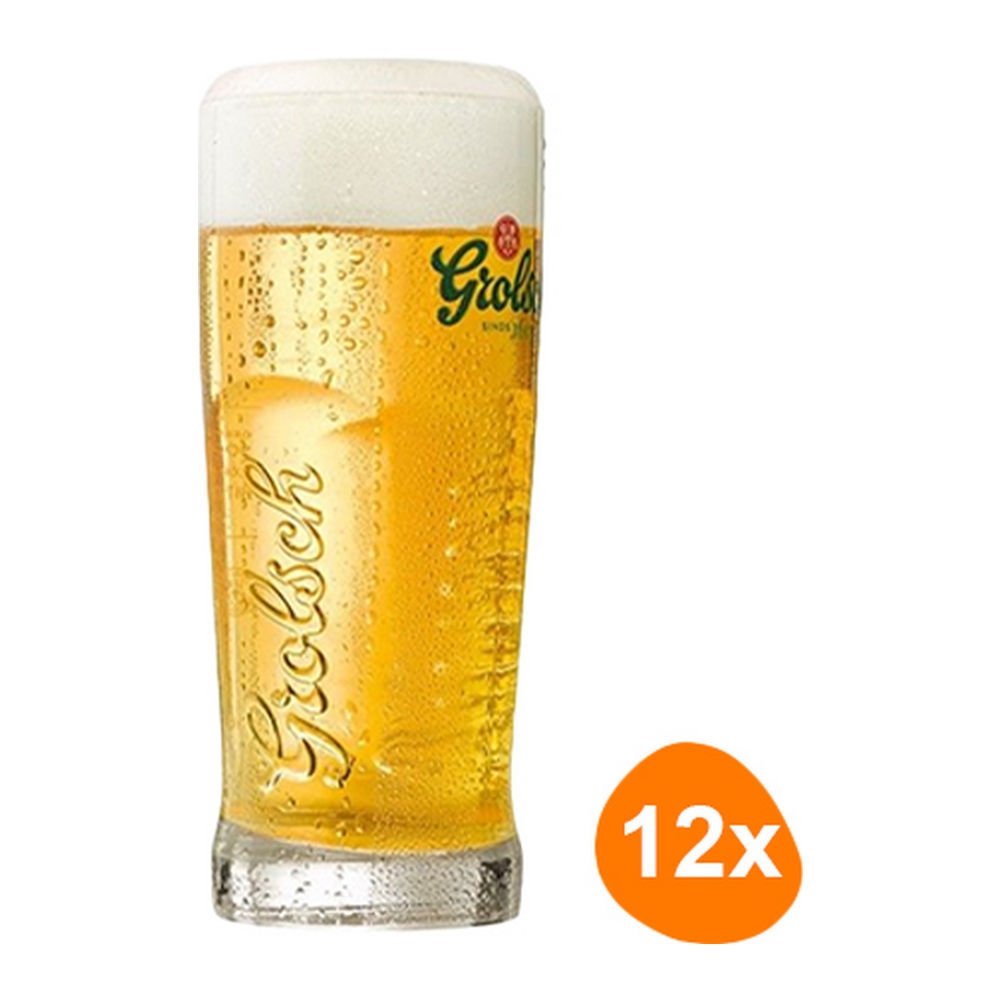 Grolsch - Bierglas "Master" 400ml - 12 stuks