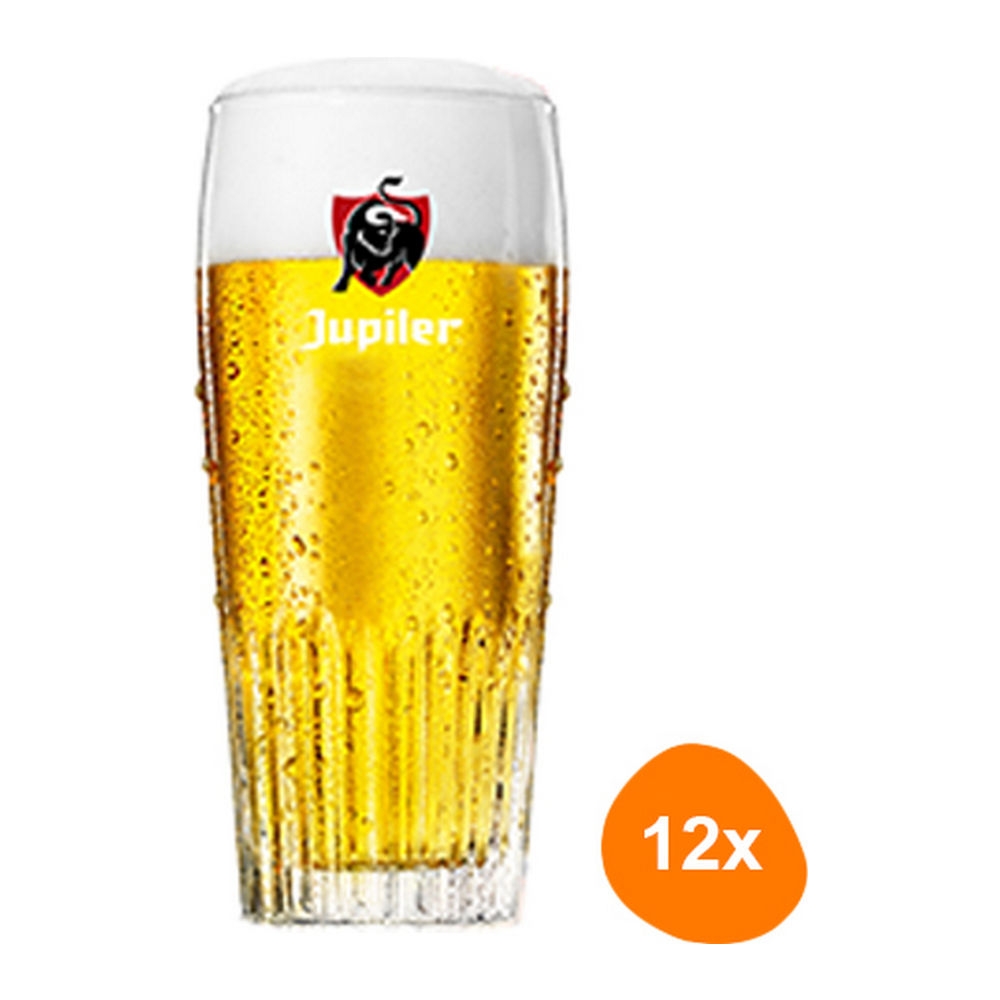 Jupiler - Bierglas 330ml - 12 stuks afbeelding