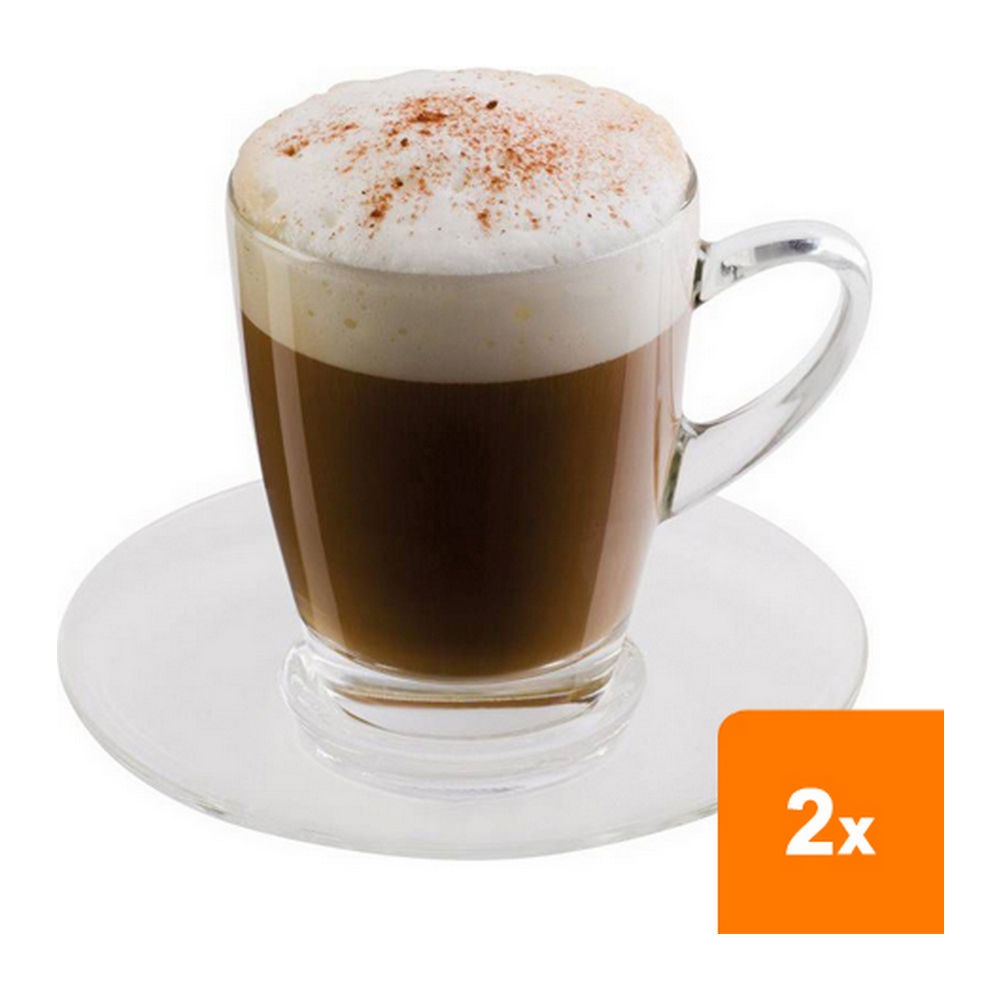 Scanpart - Cappuccino Kop en schotel - 2x32cl