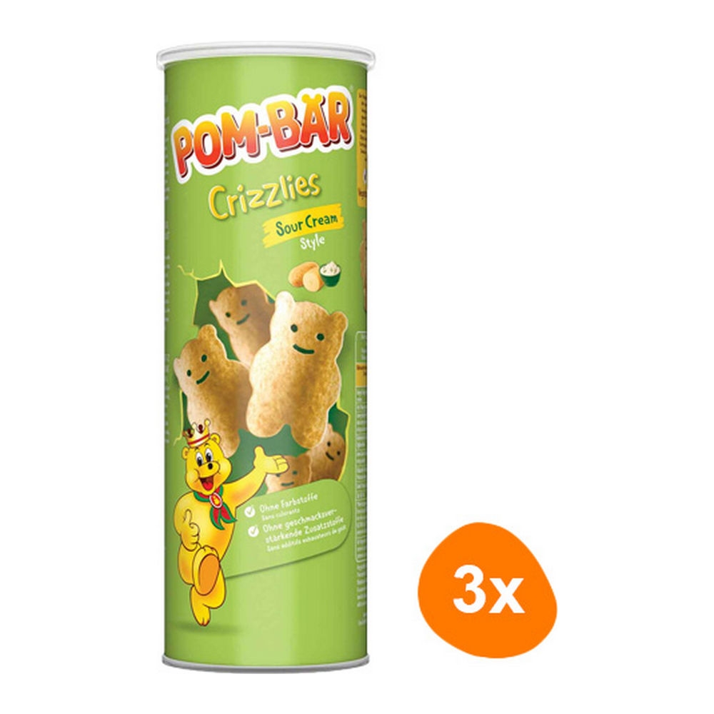 Pom Bär Crizzlies Sour Cream 3x 150g