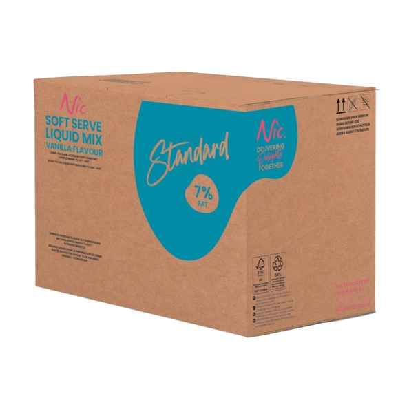 Nic - IJsmix Vloeibaar PV 7% Can - 2 x 5 liter