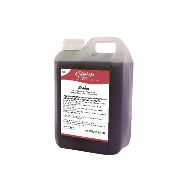 Nic - Milkshakesiroop Bosbes - 2 liter