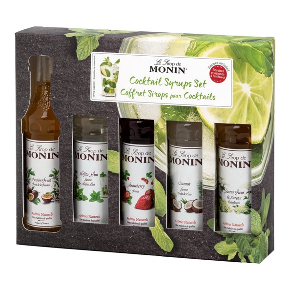 Monin Siroop Cocktail Set 5 x 5 cl