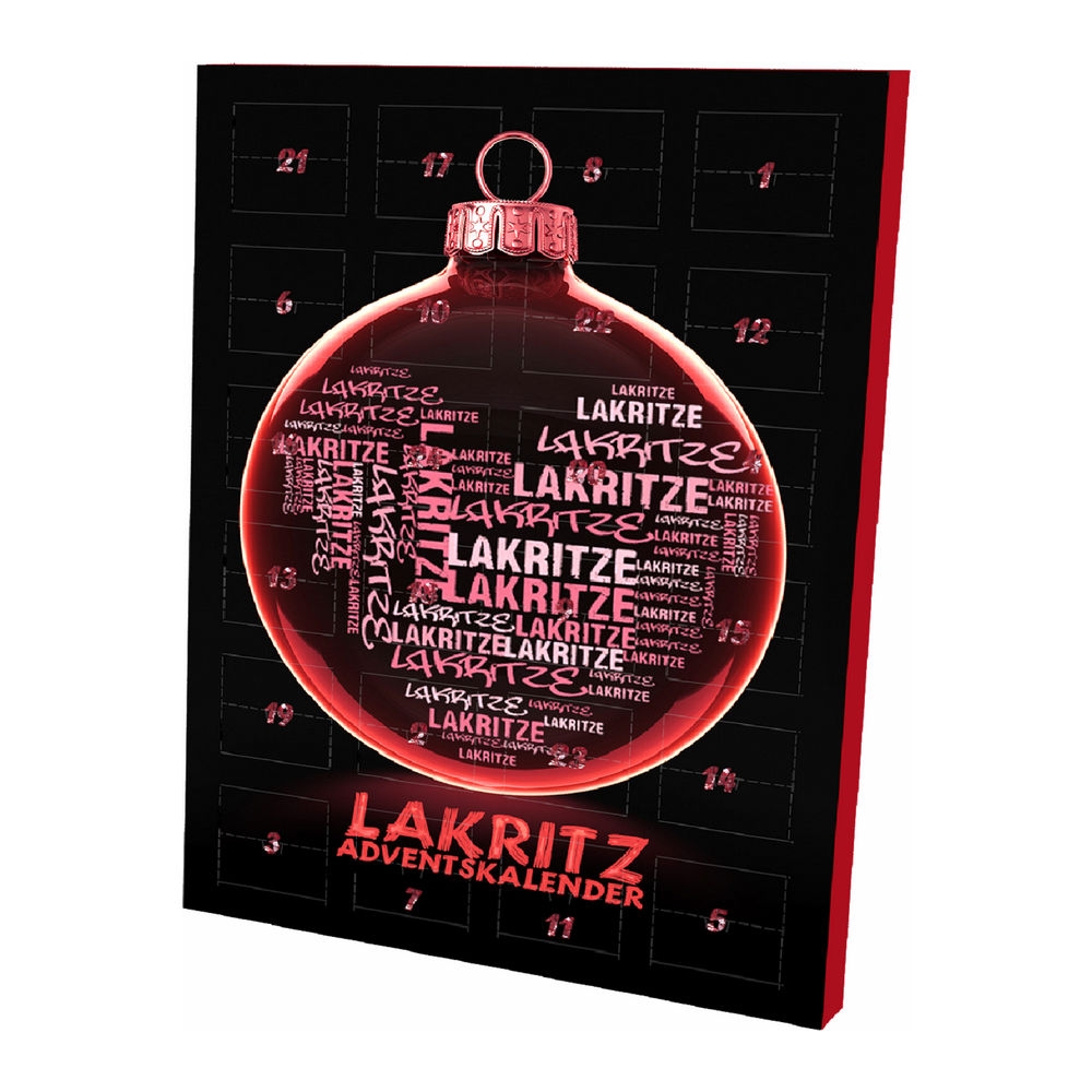 Lakritz - Drop Adventskalender - 310 gram