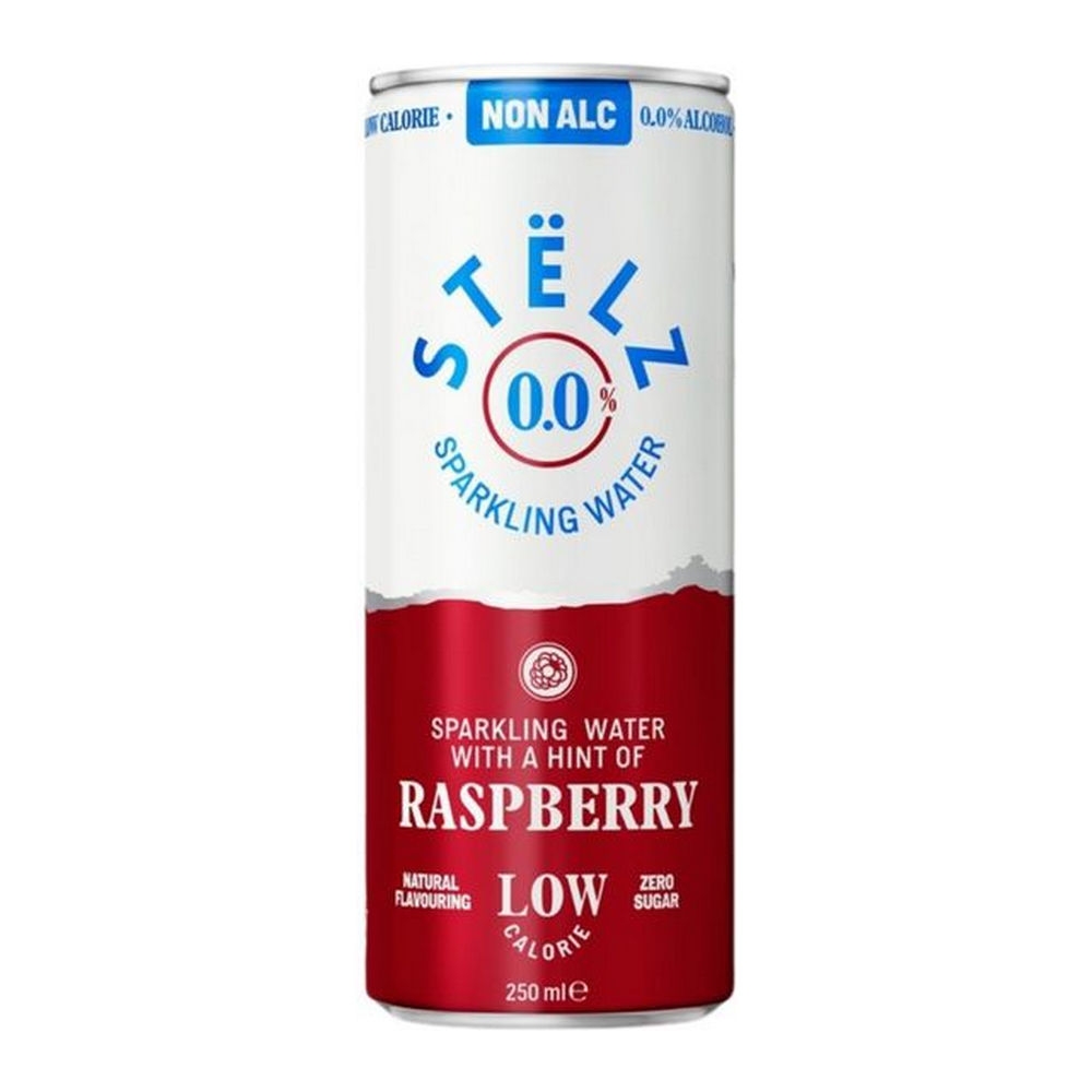 Stelz Seltzer Raspberry 0.0 Blik 12x 25cl