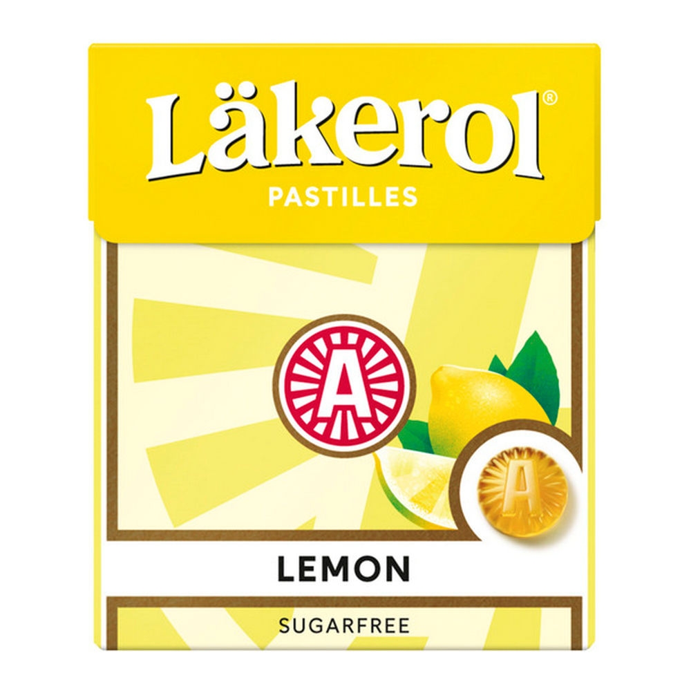 Lakerol - Lemon Doosje - 24x 25g