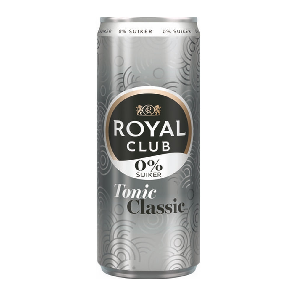 Royal Club Tonic Classic 0 Blik 12x 25cl