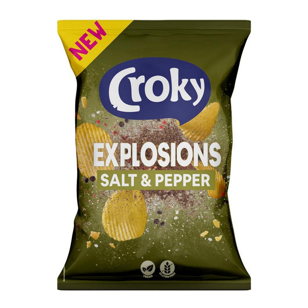 Croky Explosions Salt Pepper 20x 40g